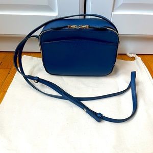 LK Bennett “Mariel” Blue Crossbody Bag